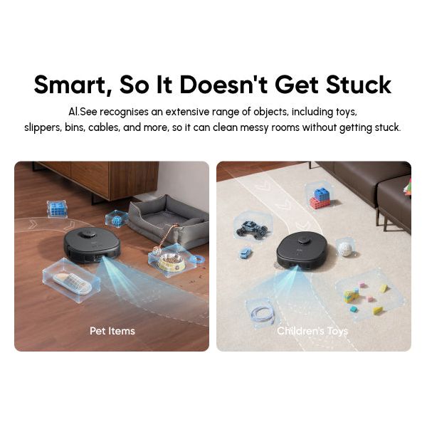 Eufy X10 Pro Omni Robot Vacuum und Mop mit All-in-One Station - Schwarz | T2351V11
