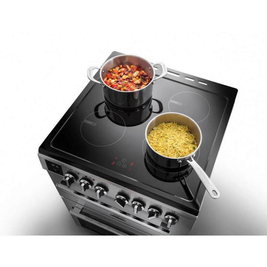 Rangemaster Professional Plus 60CM freistehend Electric Herd - Edelstahl & Chrome | PROPL60EISS/C