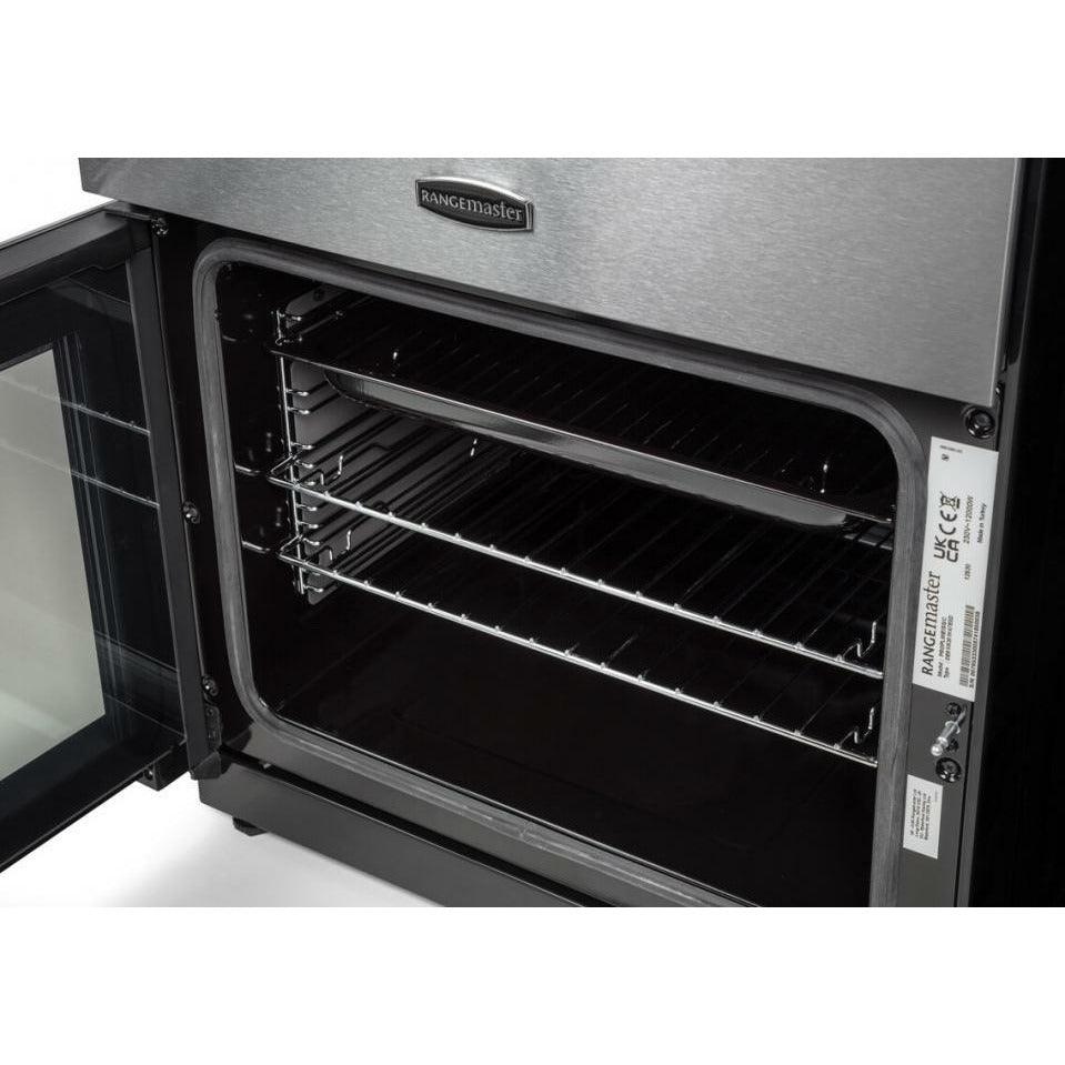 Rangemaster Professional Plus 60CM freistehend Electric Herd - Edelstahl & Chrome | PROPL60EISS/C