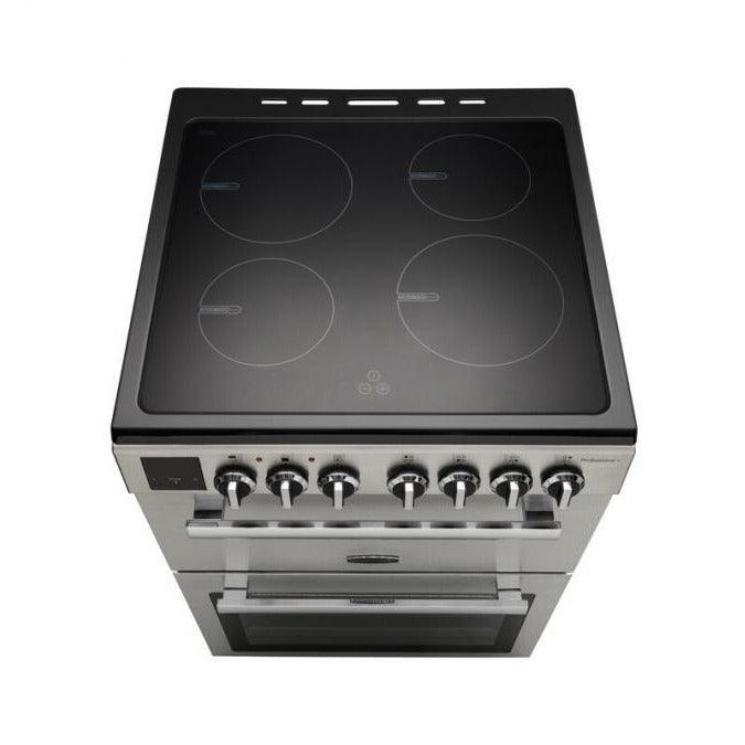 Rangemaster Professional Plus 60CM freistehend Electric Herd - Edelstahl & Chrome | PROPL60EISS/C