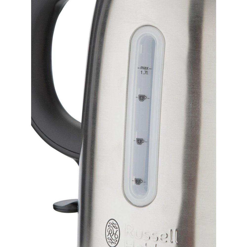 Russell Hobbs Buckingham 1.7L Quiet Boil Wasserkocher - Edelstahl | 20460