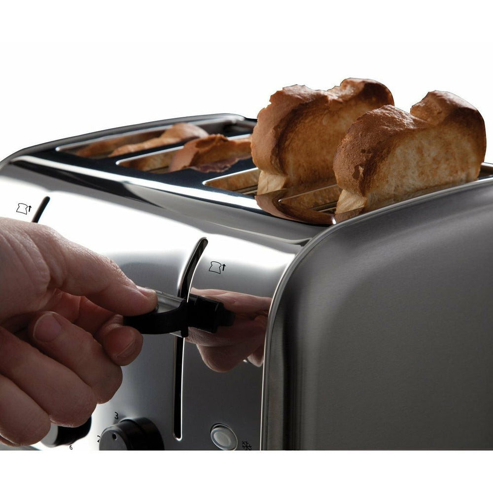 Russell Hobbs Futura 1500W 4 Slice Toaster - Edelstahl | 18790