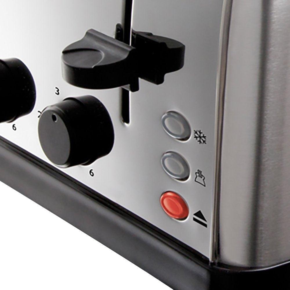 Russell Hobbs Futura 1500W 4 Slice Toaster - Edelstahl | 18790