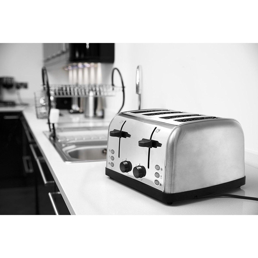 Russell Hobbs Futura 1500W 4 Slice Toaster - Edelstahl | 18790