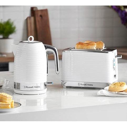 Russell Hobbs Inspire 1050W 2 Slice Toaster - Weiß | 24370
