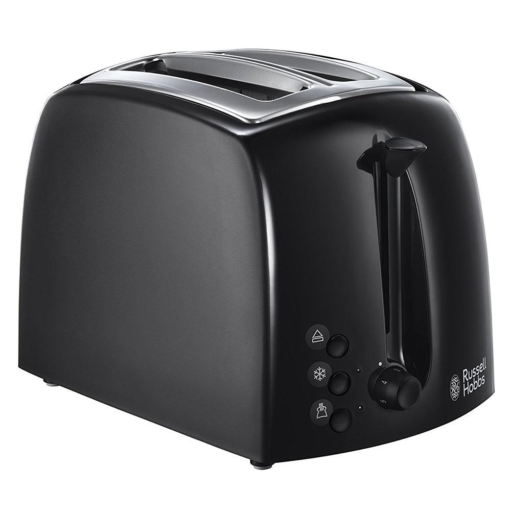 Russell Hobbs Textures 850W 2 Slice Toaster - Schwarz | 21641