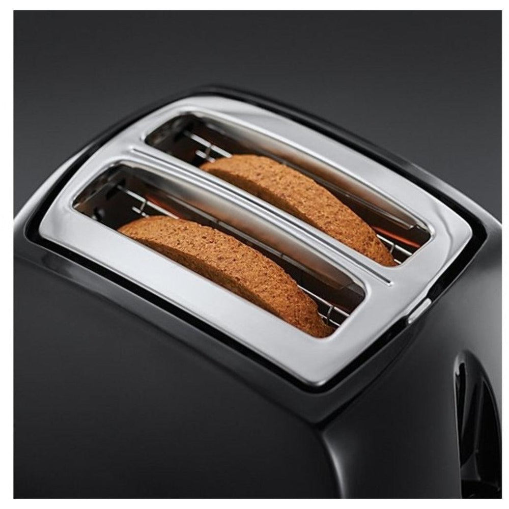 Russell Hobbs Textures 850W 2 Slice Toaster - Schwarz | 21641