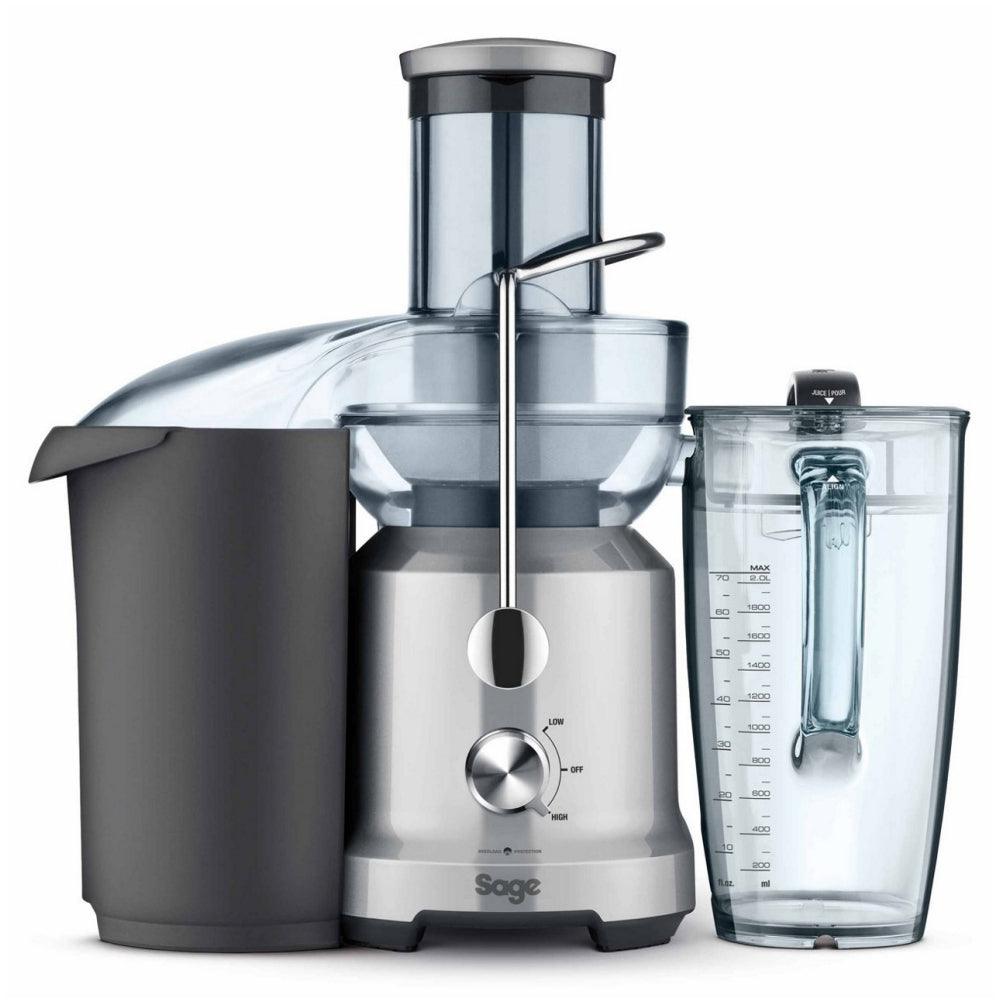 Sage 1250W Cold Press Nutri Juicer - Silver | BJE430SILUK
