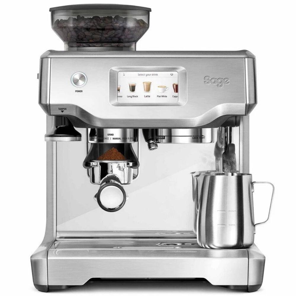 Sage The Barista Touch Bean to Cup Kaffeemaschine - Brushed Edelstahl | SES880BSS2GUK