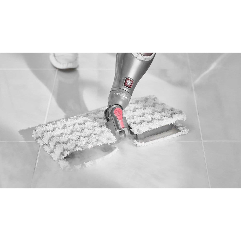 Shark 1200W Klik und Flip Automatic Steam Pocket Mop - Steel Grau | S6003UK