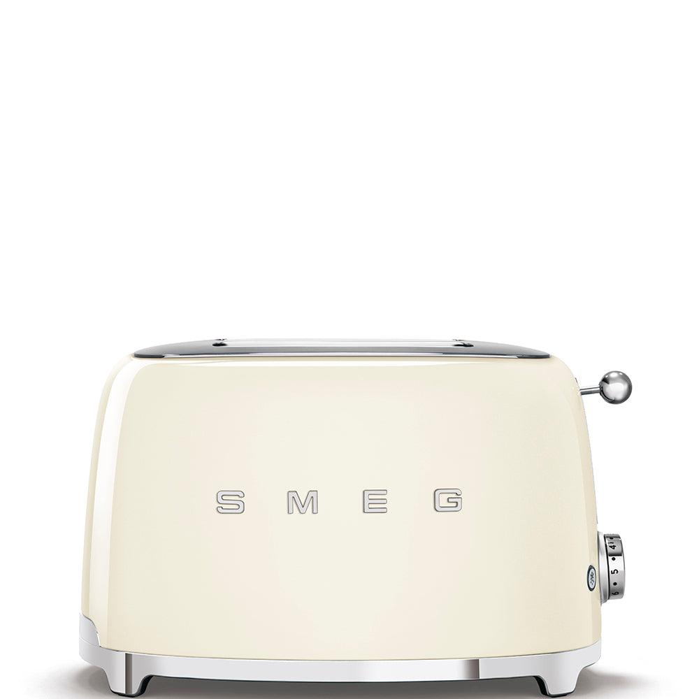 Smeg 950W 2 Slice Toaster - Cream | TSF01CRUK