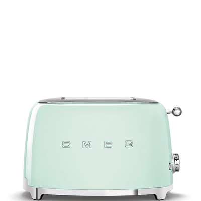 Smeg 950W 2 Slice Toaster - Pastel Grün | TSF01PGUK