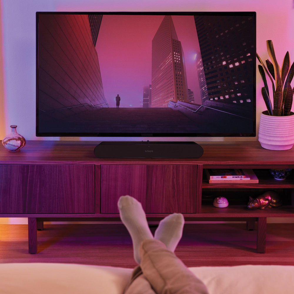 Sonos Ray Compact Smart Soundbar - Schwarz | RAYG1UK1BLK