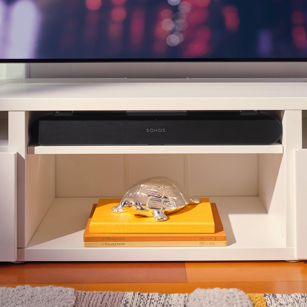 Sonos Ray Compact Smart Soundbar - Schwarz | RAYG1UK1BLK