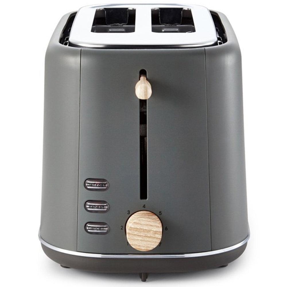 Tower Scandi 800W 2 Slice Toaster - Grey | T20027G
