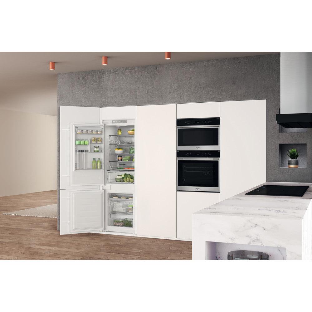 Whirlpool 250L Frost Free Einbau Kühl-Gefrierkombination - Weiß | WHC18T332PUK