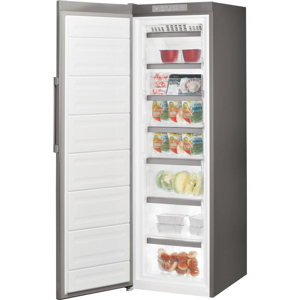 Whirlpool 260L NoFrost freistehend Gefrierschrank - Edelstahl | UW8F2CXLSBUK2