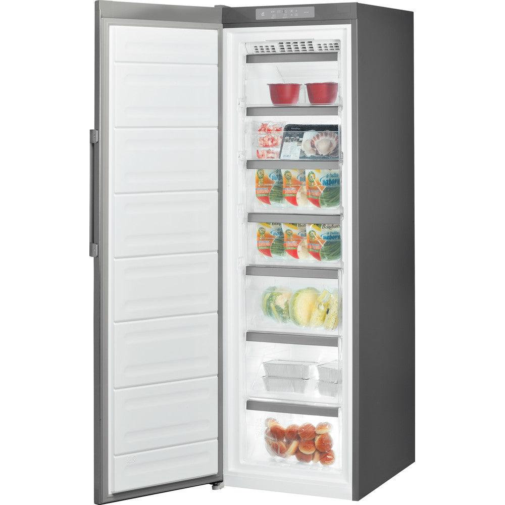 Whirlpool 263L Frost Free freistehend Upright Gefrierschrank - Inox | UW8F2CXBUK2
