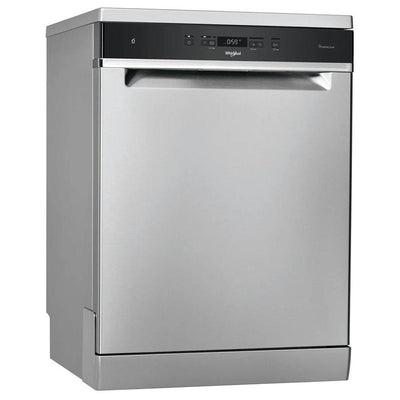 Whirlpool 60CM freistehend Standard Geschirrspüler - Inox | WFC3C33PFXUK