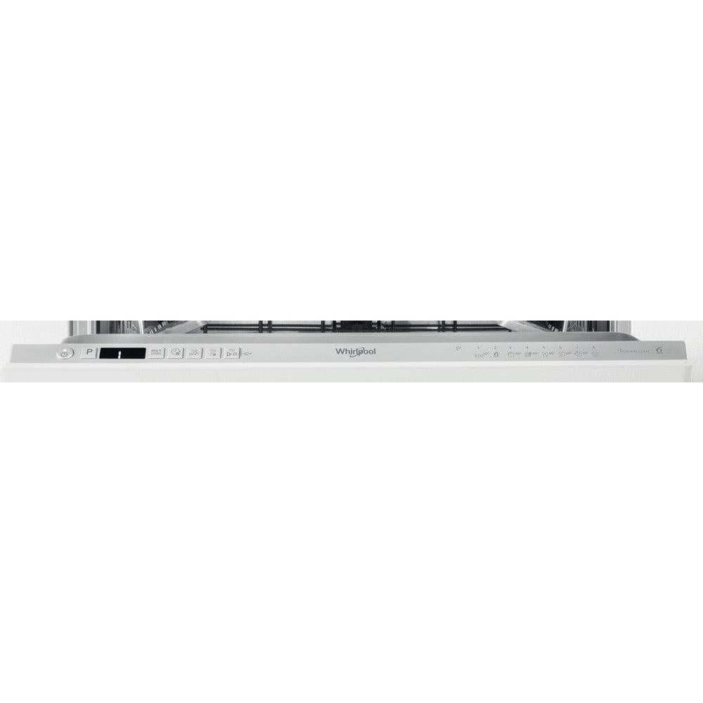 Whirlpool 60CM integriert Standard Geschirrspüler - Silber | WIC3C33PFEUK