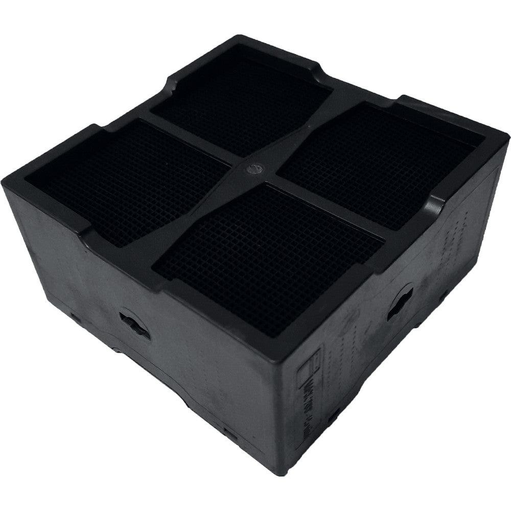 Whirlpool 85CM 4 Zone Induction Kochfeld mit Ventilation System - Schwarz | WVH92KFKIT