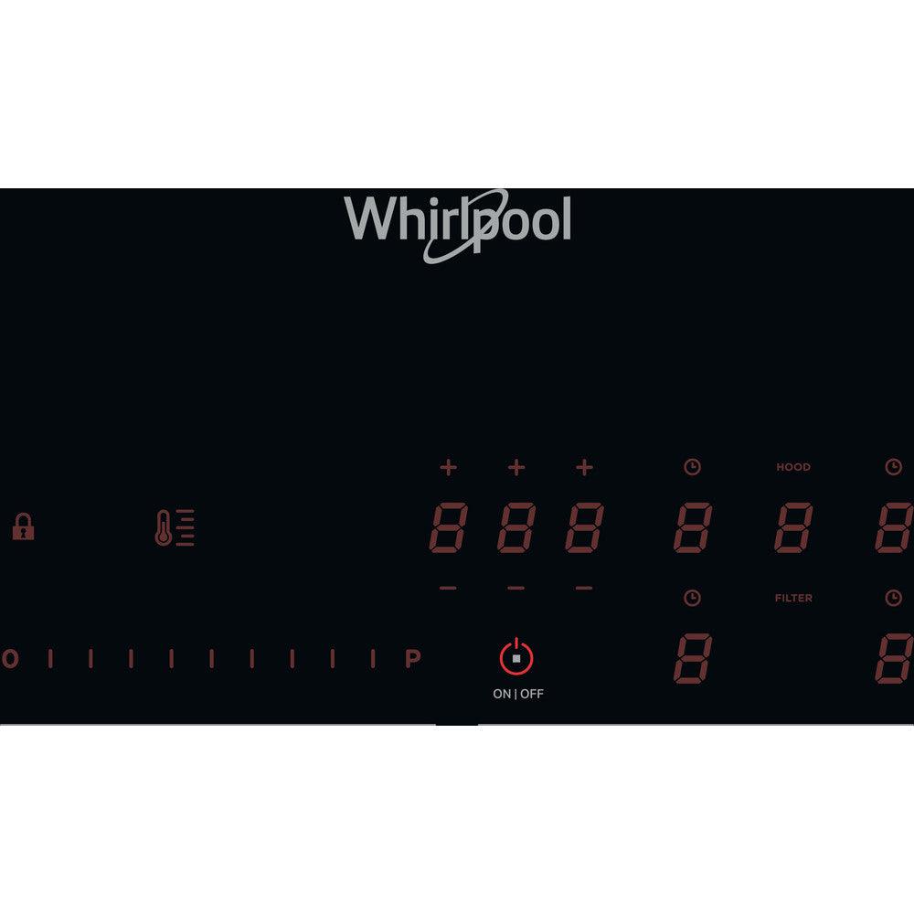 Whirlpool 85CM 4 Zone Induction Kochfeld mit Ventilation System - Schwarz | WVH92KFKIT