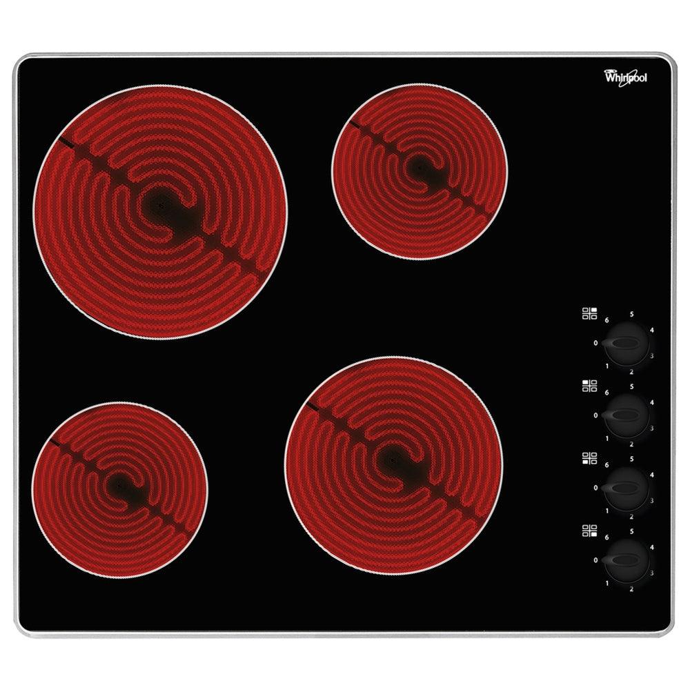 Whirlpool 60CM 4 Zone Ceramic Kochfeld - Schwarz | AKM609IX