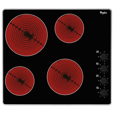 Whirlpool 60CM 4 Zone Ceramic Kochfeld - Schwarz | AKM609IX